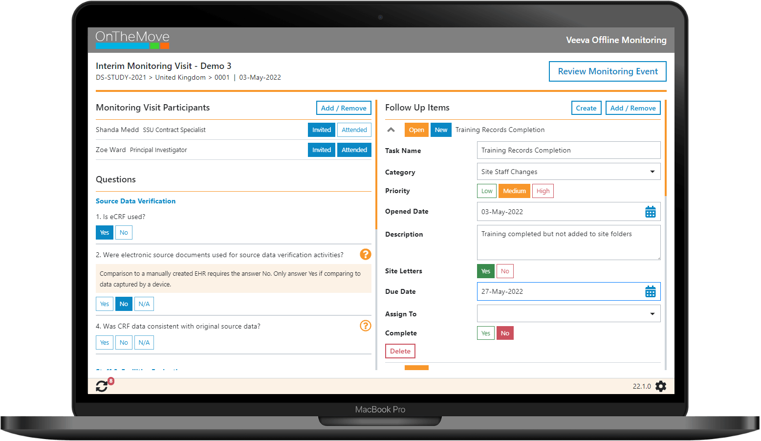 OnTheMove for Veeva