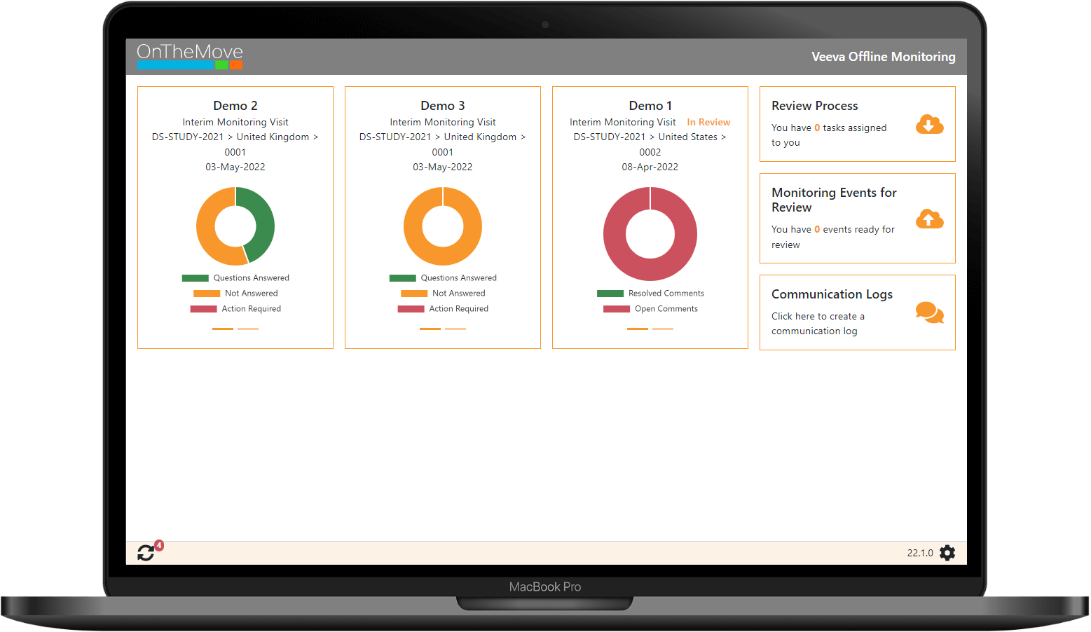 Veeva CTMS Offline